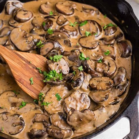 The Best Creamy Mushroom Sauce Platter Talk