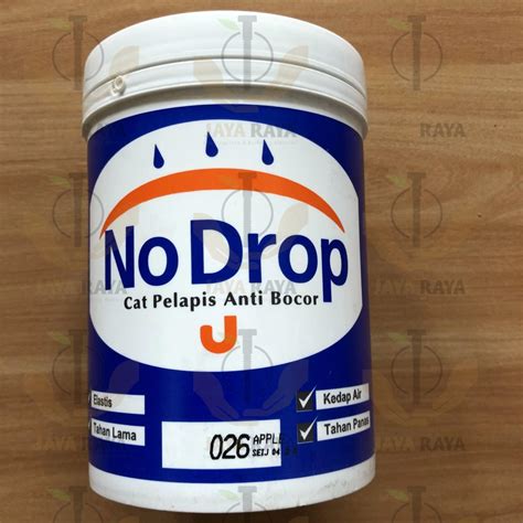 Jual CAT NODROP ANTI BOCOR NO DROP AVIAN CAT DINDING WATERPROOF 1 KG