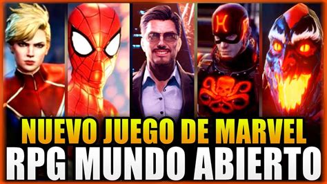 El Nuevo Juego Mundo Abierto De Marvel Para IOS Y Android En 2021