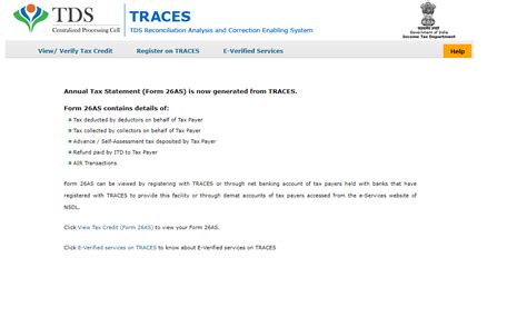 How to download form 26AS - Income tax Returns | GST filing | TDS