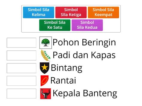 Lambang Simbol Pancasila Match Up