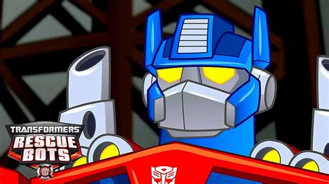 Optimus Prime Transformers Rescue Bots Animations