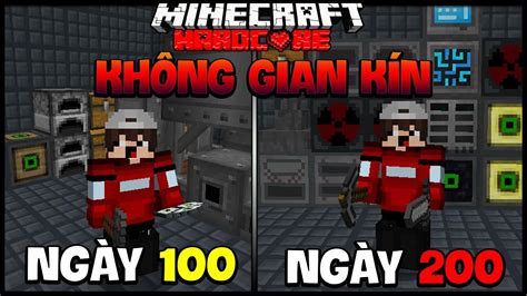 Kienric Tóm Tắt 200 Ngày Minecraft Sinh Tồn Siêu Khó Trong Không Gian