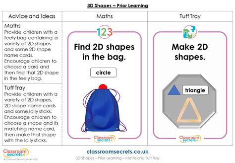 Free Year D Shapes Lesson Classroom Secrets Classroom Secrets