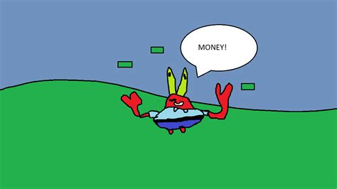 Mr. Krabs And His Money by TheSuperAwesomeDude on DeviantArt