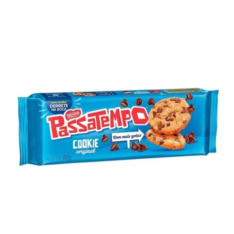 Passatempo Cookie Gotas Chocolate G Nestl Mercadoce Doces