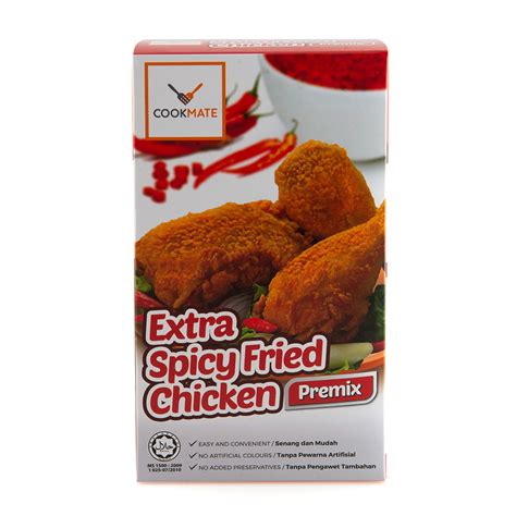 Extra Spicy Fried Chicken Premix SCC Food Manufacturing