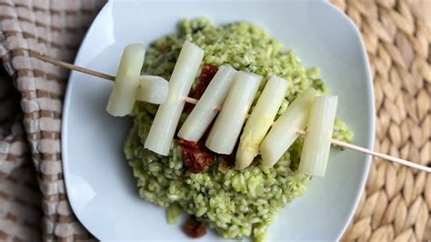 Bärlauch Risotto mit Spargel Lebetaria