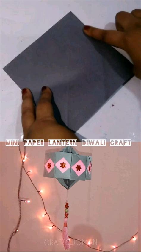 Diwali Paper Lantern | Diwali craft, Homemade lanterns, Diy lanterns