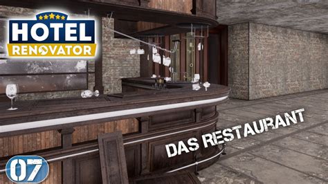 Hotel Renovator 007 Das Restaurant Deutsch YouTube