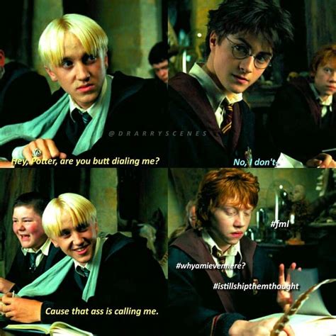 Drarry Harry Potter Funny Harry Potter Headcannons Gay Harry Potter
