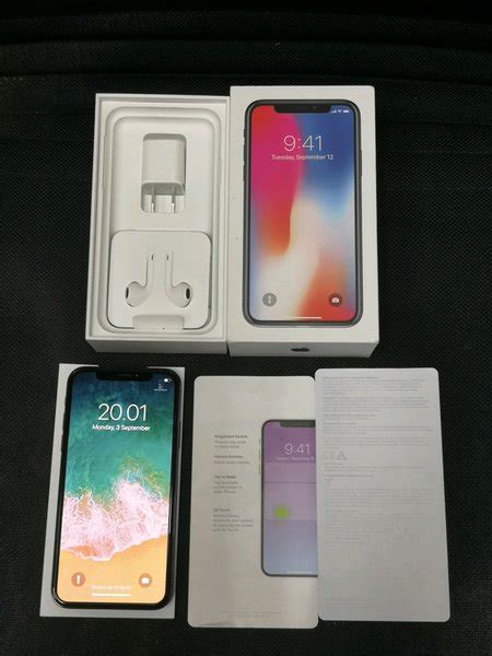 Jual IPHONE X 64 GB GREY Mulus Fullset Original Garansi International