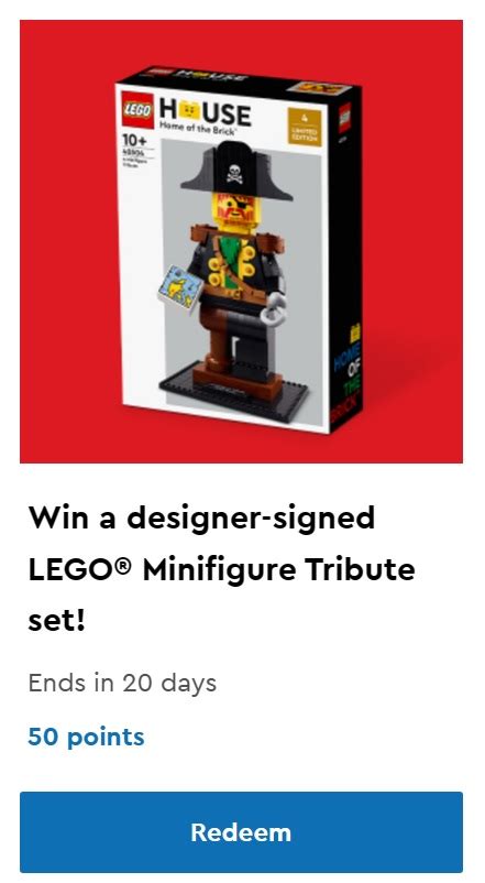 Lego Insiders November Sweepstake Now Live Lego House Minifigure