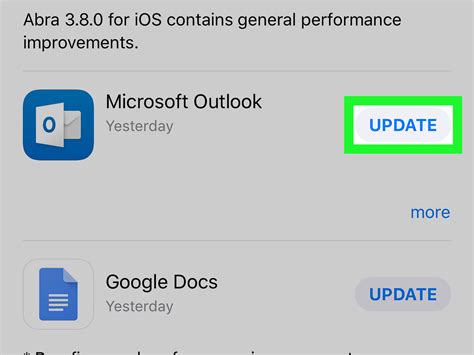 How To Update Outlook On Iphone Or Ipad Steps With Pictures