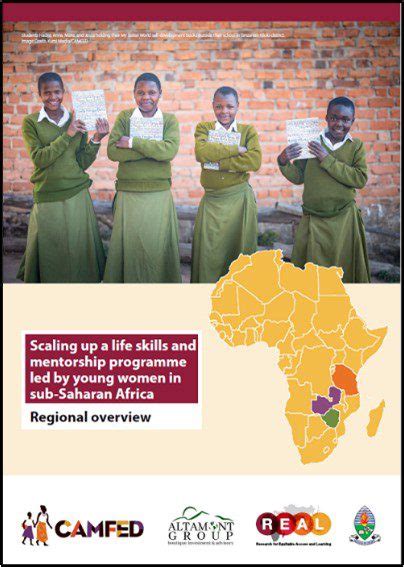 Scaling Up An Education Initiative That Supports Marginalised Girls In Tanzania Zambia And