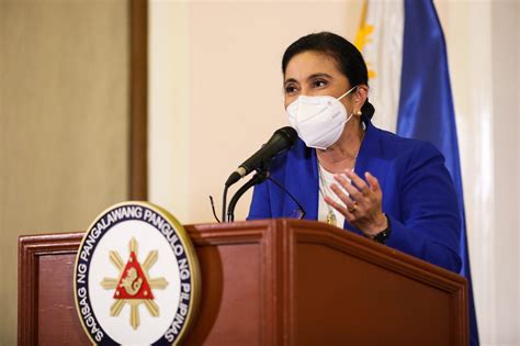 Robredo Tempted To Tell Duterte Just Let Me Handle Pandemic Response