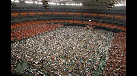 Photos: Astrodome welcomes thousands of Hurricane Katrina evacuees | khou.com