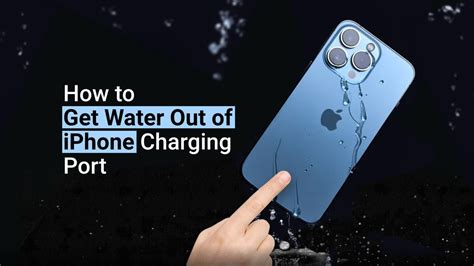 How To Get Water Out Of IPhone Charging Port Techtouchy