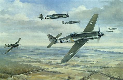 Aviation Art: Focke Wulf 190D-9 JG 26