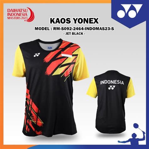 Jual Yonex Jersey Kaos Yonex Badminton Player Rm Indonesia Master