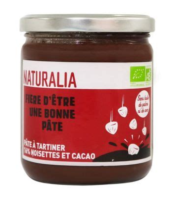 Pâte à Tartiner 16 Noisettes Cacao 400g Bio Délice Naturalia