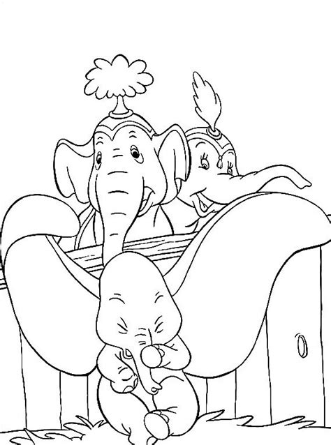 Dumbo Da Colorare 31 Disegni Da Colorare