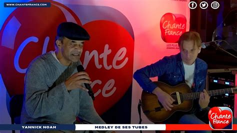 Yannick Noah Un Medley De Ses Tubes Session CHANTE FRANCE YouTube