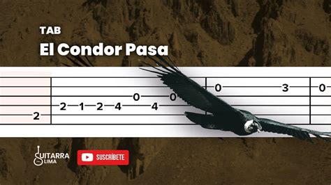 Tab El Condor Pasa Tablatura fácil Tutorial YouTube