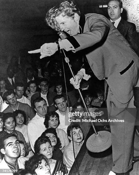 Jerry Lee Lewis Performs In Concert Circa 1957 As Disk Jocky Art News Photo Getty Images