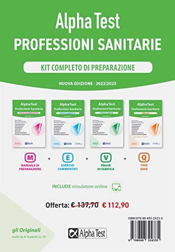 Test Di Professioni Sanitarie I Libri E I Manuali Da Studiare