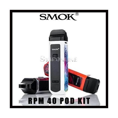 Smok Rpm Pod Kit Mah In Vendita Su Svaponline