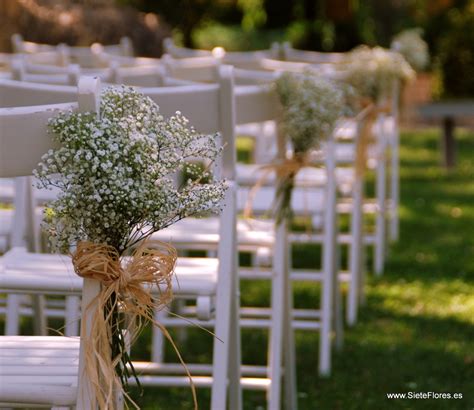 Decoración para Boda con Paniculata Flores Online en Zaragoza Siete