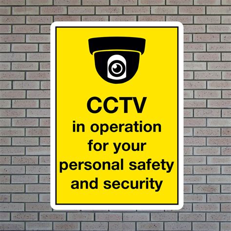 CCTV In Operation Personal Safety Sign Signs2Schools