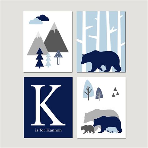 Bear Nursery Decor - Etsy