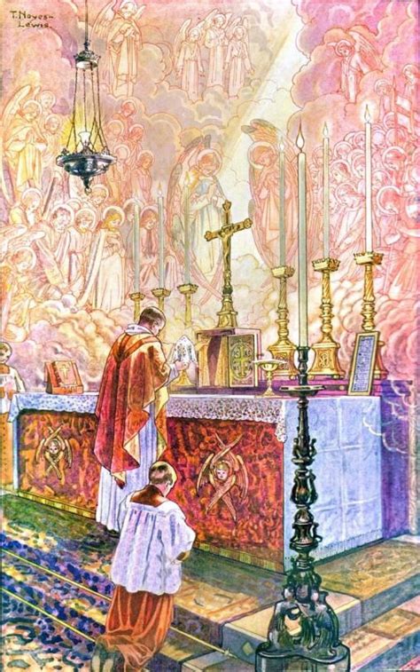 Mass Eucharist Consecration Artwork Source Liturgicalviews Imagens Católicas Imagem De