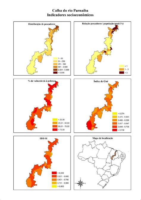 Indicadores Socioecon Micos Dos Munic Pios Brasileiros Em Calha