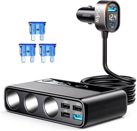 Joyroom Sdoppiatore Presa Accendisigari Per Auto W Usb Auto