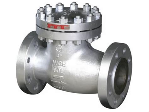 Swing Type Cast Steel Check Valve FLANGE Valve Size 50mm To 600mm At