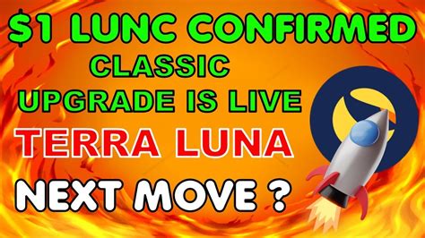 Lunc Big Update Lunc Rally Confirmed Terra Luna Classic Upgrade