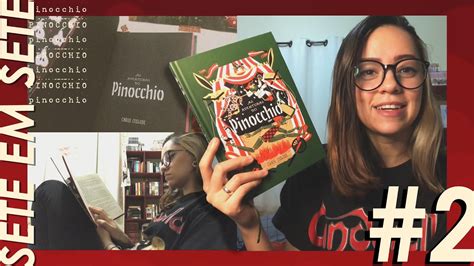 VLOG Lendo Pinocchio Live De Leitura E Unboxing Sonho De Estante