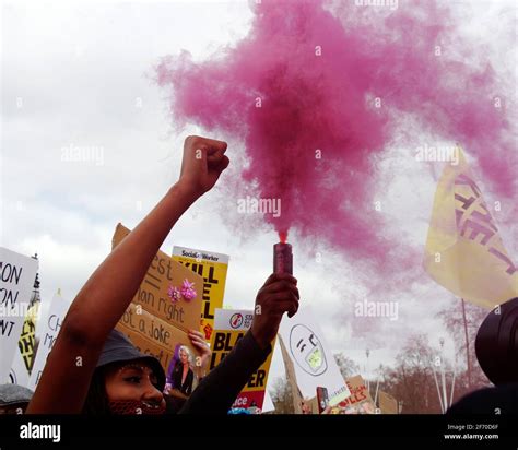 Smoke Flare Protest Hi Res Stock Photography And Images Alamy