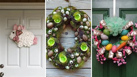 16 Whimsical Easter Wreath Designs You Should Hang On Your Door