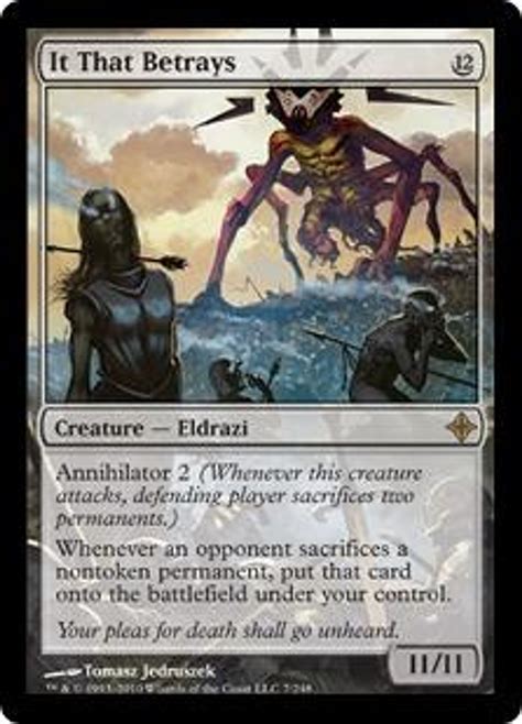 Magic The Gathering Rise of the Eldrazi Single Card Rare It That ...