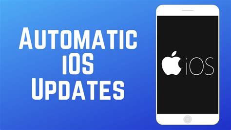 How To Automate Ios Updates Enable Automatic Updates On Iphone Youtube