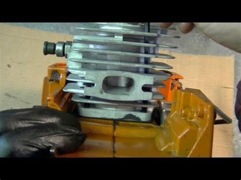 Engine Rebuild On Husqvarna Chainsaw Part Youtube