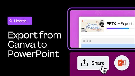 How To Save Your Canva Presentation As A Powerpoint Youtube
