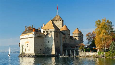 Literatur Orte Das Ch Teau De Chillon Am Genfersee Wdr Mosaik