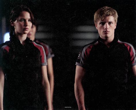 World Of Hunger Games - Peeta Mellark and Katniss Everdeen Photo ...