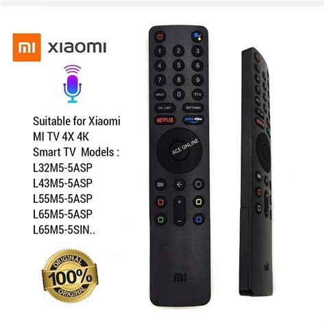 Original Xiaomi Mi Tv X K Smart Ultra Hd Tv Voice Remote Control Xmrm