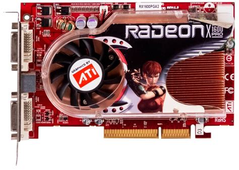 Graphic Card Gecube Ati Radeon X1600 Pro 256mb Rx1600pga2 D3 Agp 128 Bit 2x Ebay